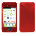 Wholesale iPhone 4S Hard Protector Cover (Red)